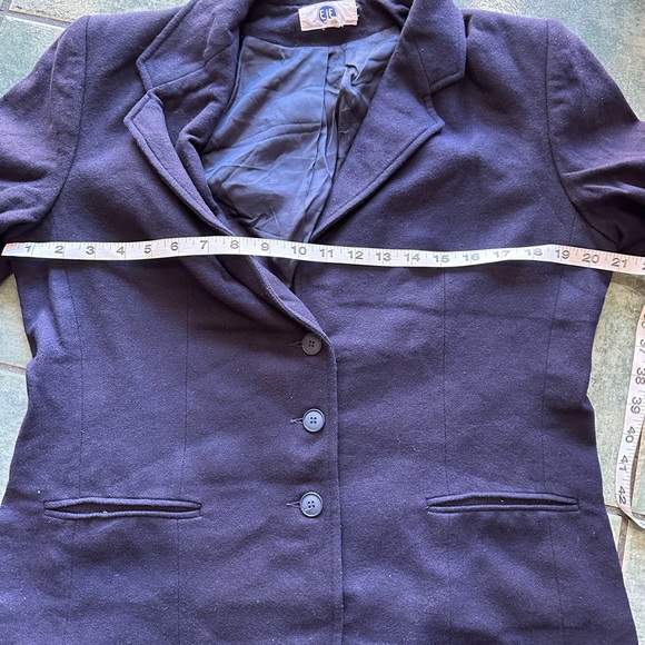 VTG EJE Dark Navy Blue Blazer - Picture 11 of 12